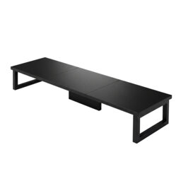 "Unfinished TV Stand for TVs up to 50"" with Fireplace Included"