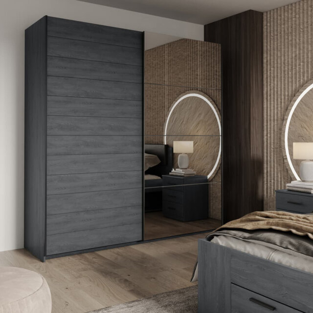 Beedie 2 Door Manufactured Wood Wardrobe