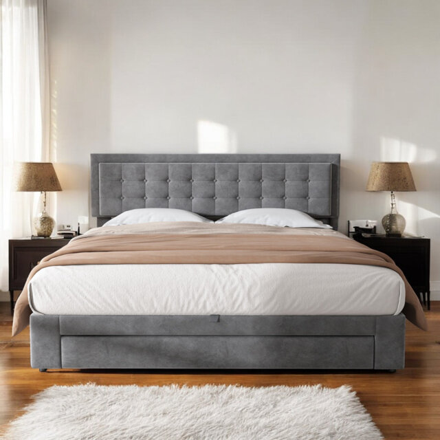 Abhia Upholstered Bed