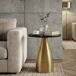 Pedestal End Table
