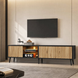 "Unfinished TV Stand for TVs up to 75"""
