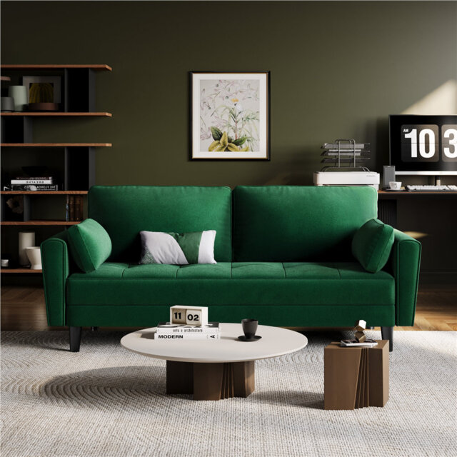 2 Seater Linen Loveseat
