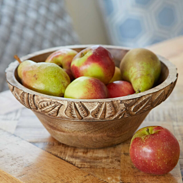 Wood Decorative Bowl 1