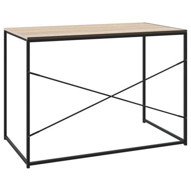 Satrogan Solid Wood Top Writing Desk