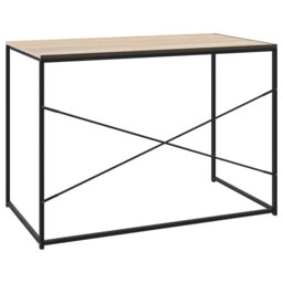 Satrogan Solid Wood Top Writing Desk