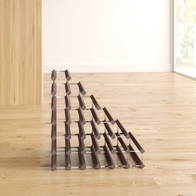 54 Bottle Floor Wine Bottle Rack