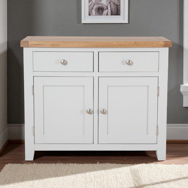 Cooksey Fully Assembled 2 Door 2 Drawer Sideboard Unit