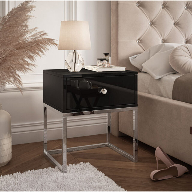 Benno 1 Drawer Bedside Table