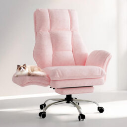 Desk Office Chair, Big and Tall Ergonomic Office Chair, 200KG Adjustable High Back Computer Chair,Executive Swivel Chair with Footrest and Lumbar Supp