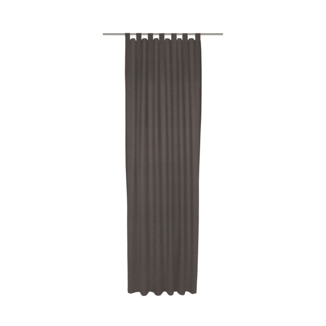 Uni Collection 100% Cotton Room Darkening Curtain Single Panel