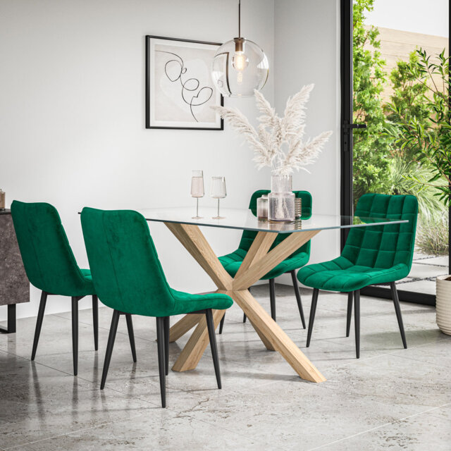 Ahni 6 - Person Dining Set