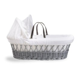Waffle Wicker Moses Basket