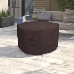 Heavy Duty Multipurpose Outdoor Octagon Fire Pit Cover,Durable & UV Resistant Patio Waterproof Cover
