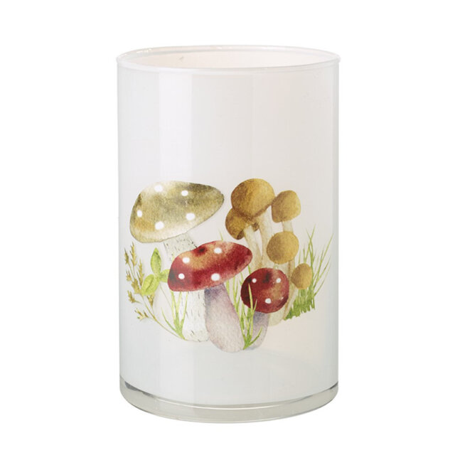 Glass Tabletop Tealight Holder