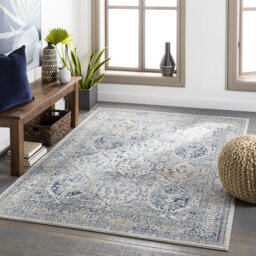 Carty Moroccan Machine Woven Area Rug