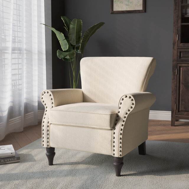 Arian 76 Cm Wide Cotton Armchair