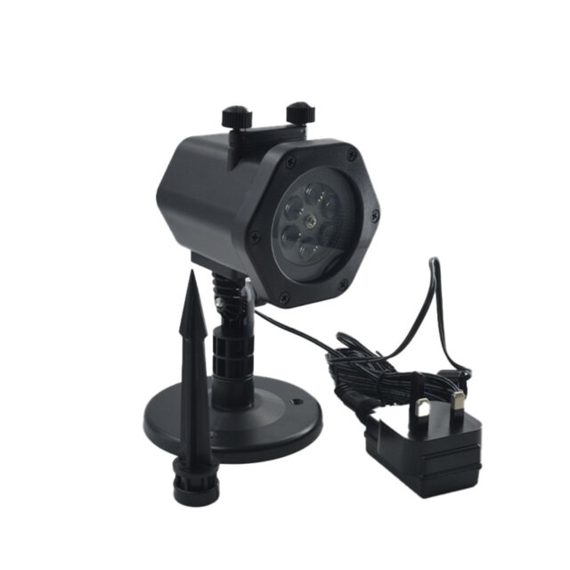 Christmas / Halloween Projector Lights, 12 Card LED Outdoor Indoor Landscape Projection Lamp