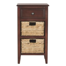 Santa Cruz Side Table with Storage