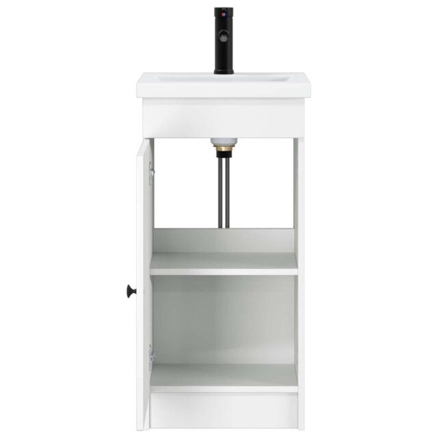 Single Bathroom Vanity with Ceramic Basin