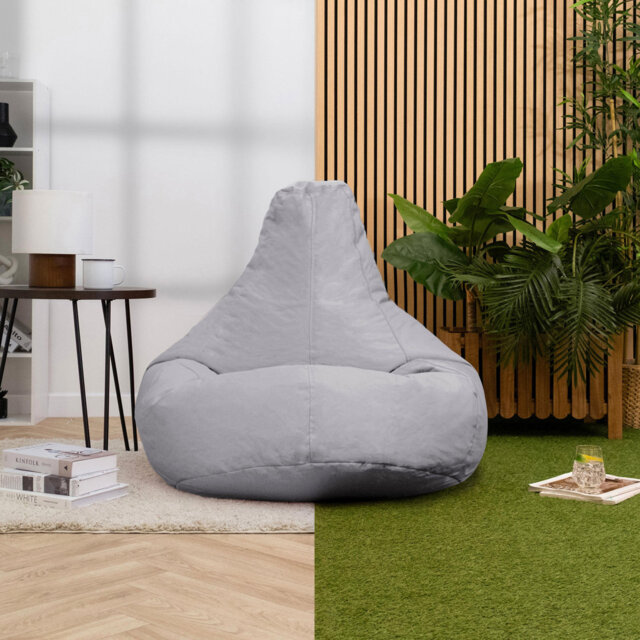 Dalton Water-Resistant High Back Recliner Bean Bag