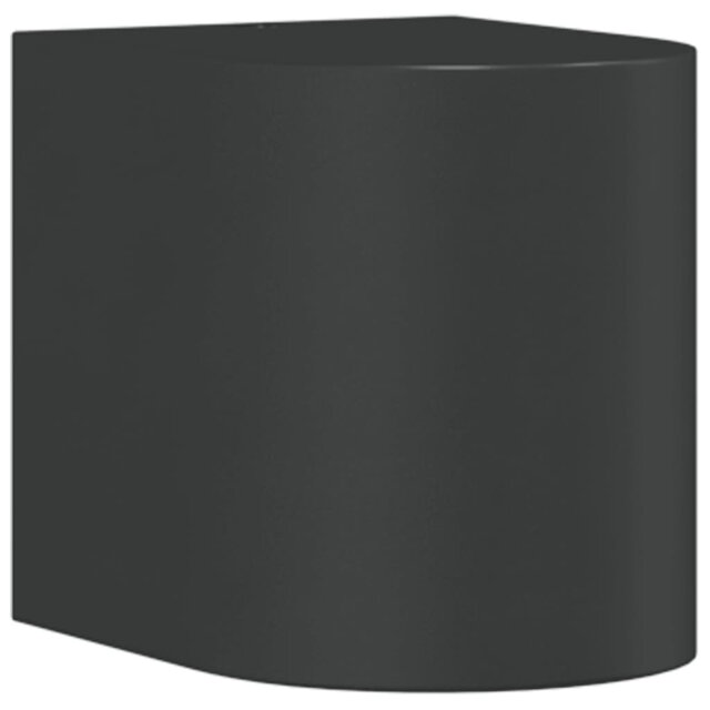 outdoor wall light in black die -cast aluminum
