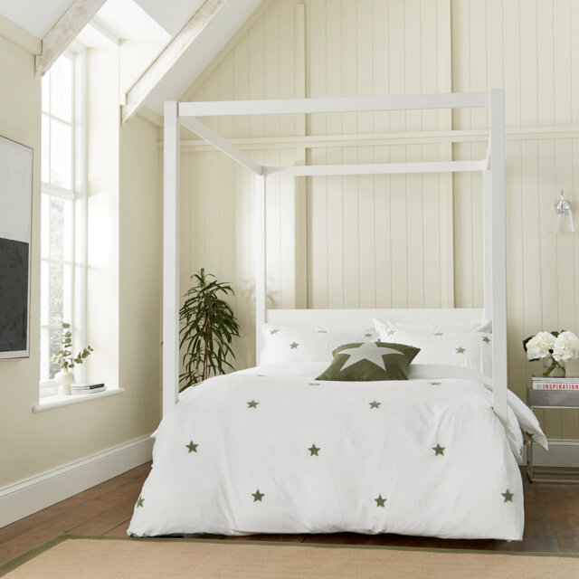 Tufted Star Duvet Cover Set
