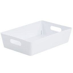 Wham Studio Basket 4.01 Rectangular Pack of 5 Ice White