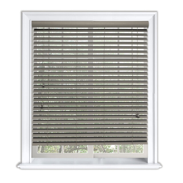 Lister Cartwright 50mm Woodgrain Fauxwood Venetian Roller Blinds