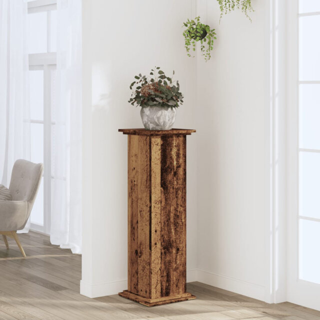 Vidaxl plant stand 33 x 33 x 100cm composite wood