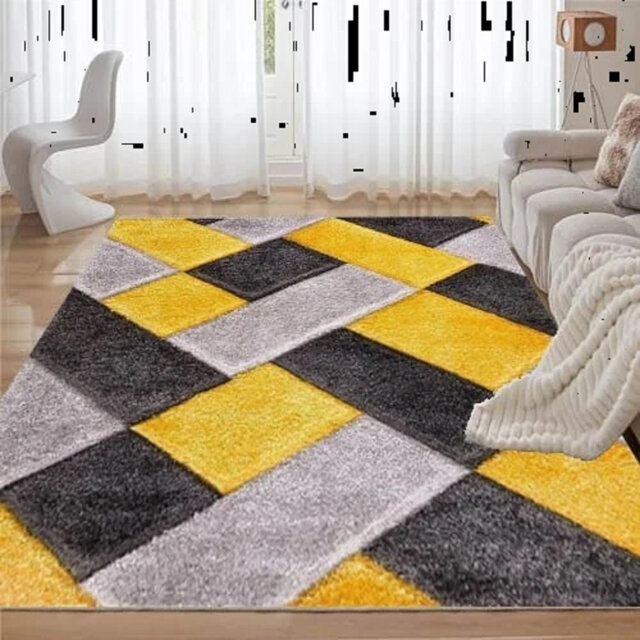 Stylish Large Shaggy Rug Hallway Runner Living Room Bedroom Area Rug Carpet Mat