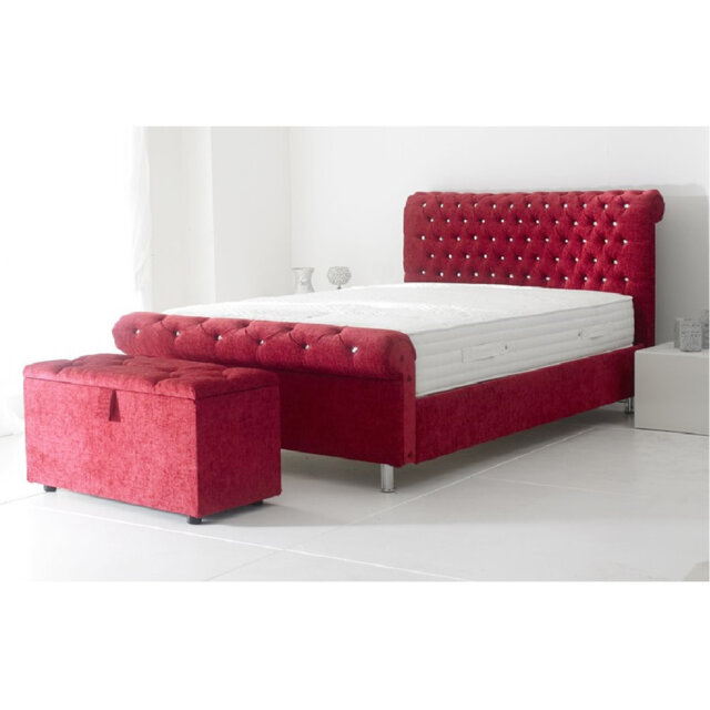 Sharon Upholstered Sleigh Bed
