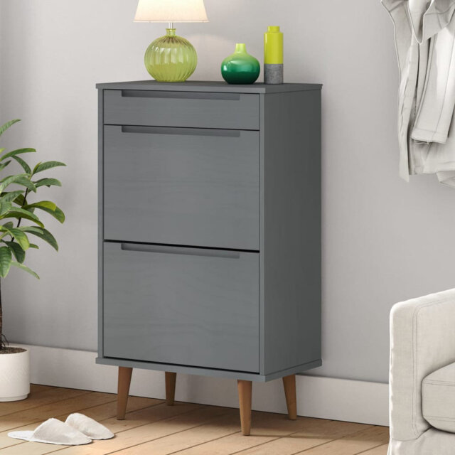 12 Pair Shoe Storage Cabinet
