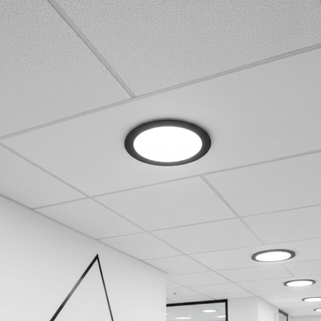 UltraBeam 18 Watt LED Slimline Round Recessed Ceiling Down Light