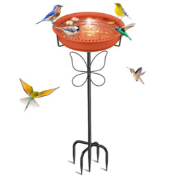 Metal Birdbath