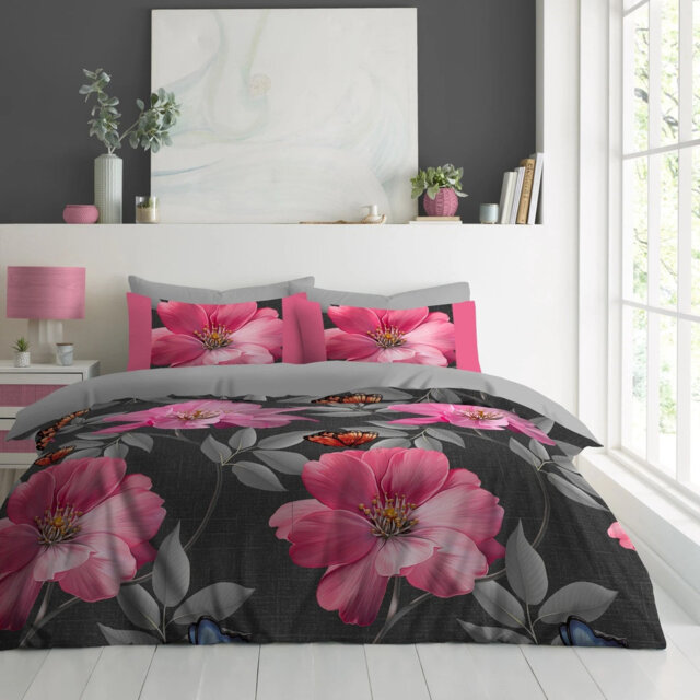 Polyester Duvet Cover Set with Pillowcases Included