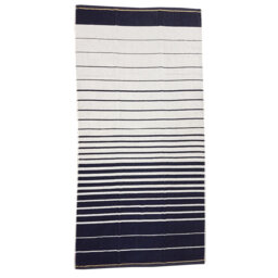 Navy stripes beach towel Egyptian Brittney