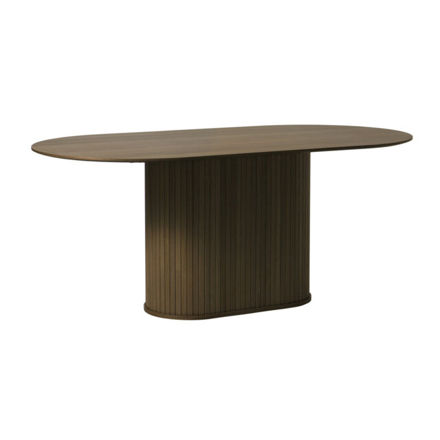 Bronsen Oak Oval Dining Table