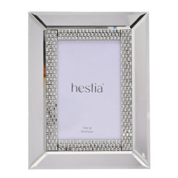 Silver Glass Picture Frame