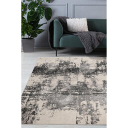 Abstract Marble Grey Area Rug 120x170cm