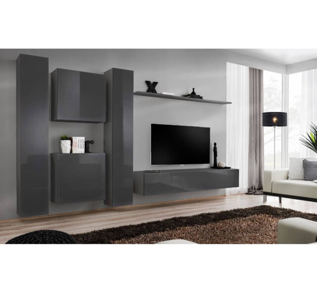 "Erneshia Unfinished Floating Entertainment Centre for TVs up to 70"""
