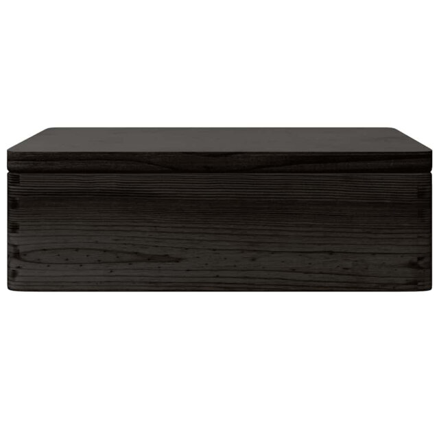 Lily Manor Solid Wood Decorative Basket