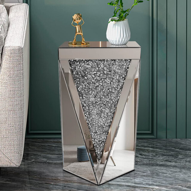 Pedestal End Table