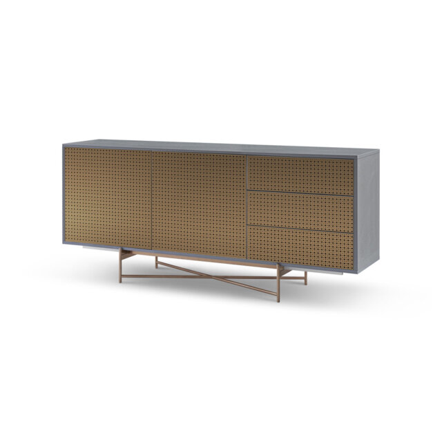 Alzain 179.9 Cm Wide 3 Drawer Sideboard