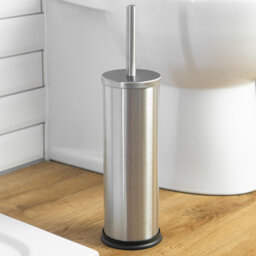 Harbour Housewares Round Toilet Brushes with Holder