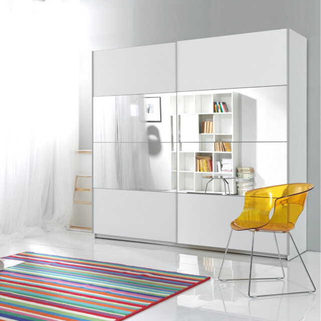 Budleigh Salterton Bedroom 2 Door Sliding Wardrobe