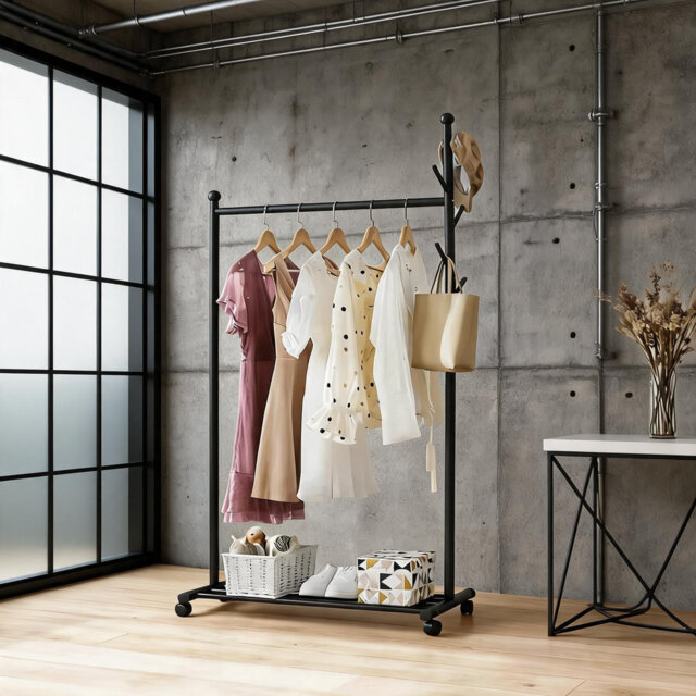 86cm Adjustable Clothing Rack