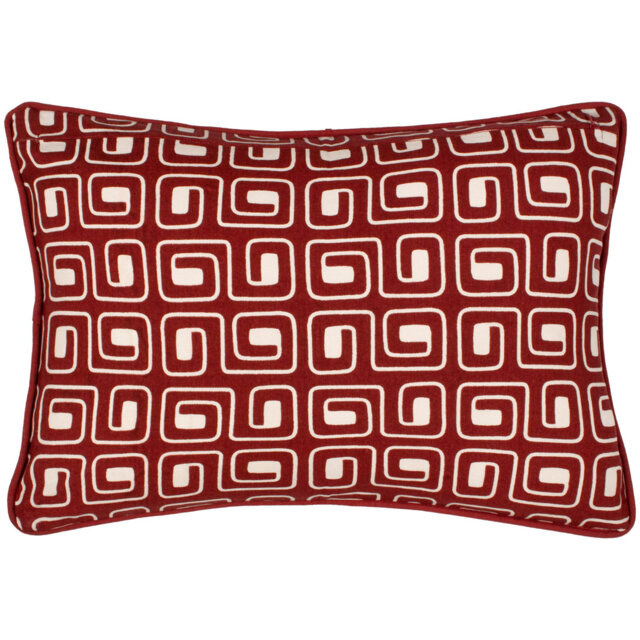 Safara Abstract Rectangular Cushion