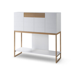 Hamayel 120cm W Rectangular Secretary Desk