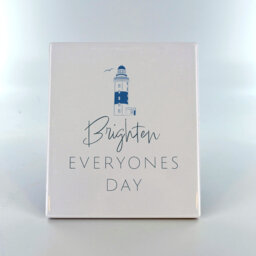 Text & Numbers Decorative Plaque / Box Sign