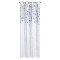 Roodhouse 100% Polyester Semi Sheer Curtain Single Panel